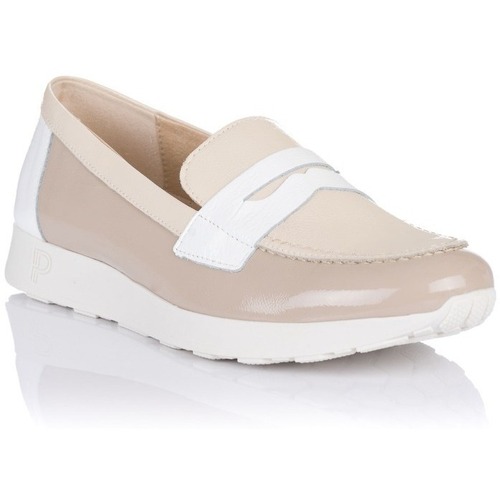 Schuhe Damen Slipper Pitillos 10420 Beige