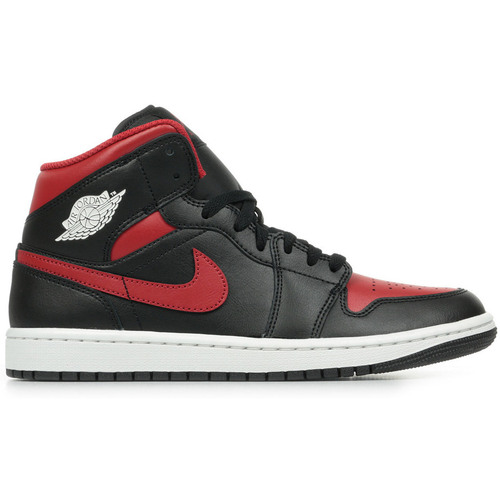 Schuhe Herren Sneaker Nike Air Jordan 1 Mid Rot