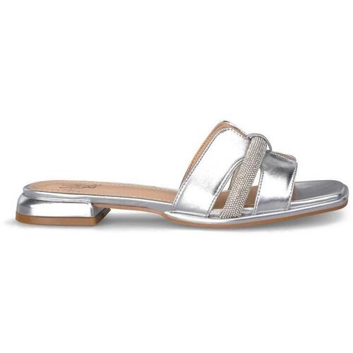 Schuhe Damen Sandalen / Sandaletten Alma Blue V25BLT134 Silbern