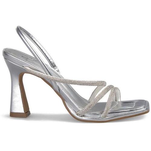 Schuhe Damen Sandalen / Sandaletten Alma Blue V25BLT133 Silbern