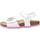 Schuhe Mädchen Sandalen / Sandaletten Geox J ADRIEL GIRL Weiss