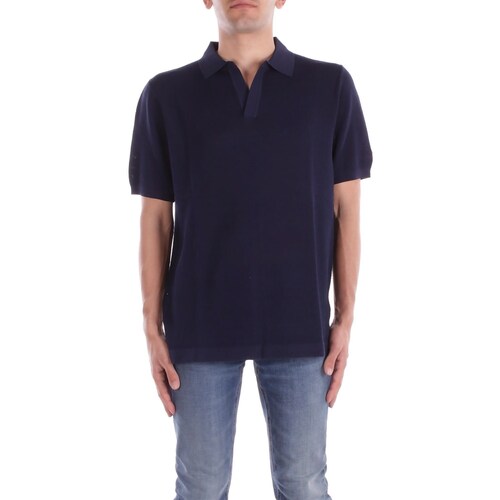 Kleidung Herren T-Shirts Mc2 Saint Barth SLO0001 01413H Blau