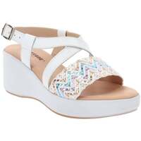 Schuhe Damen Sandalen / Sandaletten Valleverde VV63101 Weiss