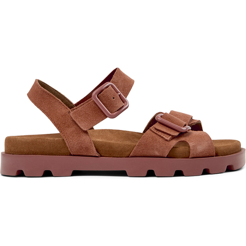 Schuhe Damen Sandalen / Sandaletten Camper Damensandalen  Brutus Sandal K201768 BRAUN_003
