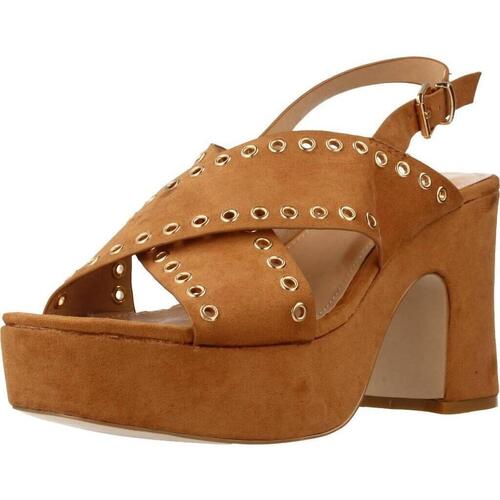 Schuhe Damen Sandalen / Sandaletten Be Different Be Yellow SWAN Braun