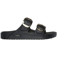 Schuhe Damen Pantoletten Skechers 111592 Schwarz