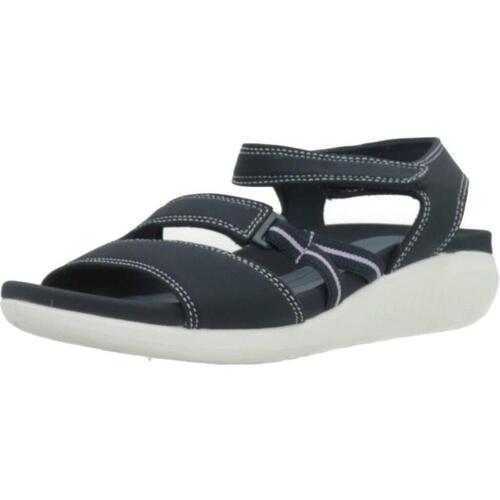 Schuhe Damen Sandalen / Sandaletten Clarks GLIDE HI SHORE Blau