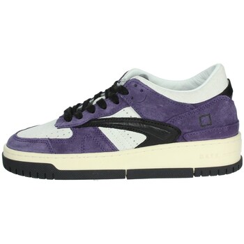 Schuhe Damen Sneaker High Date W411-TO-SR-PU Violett