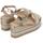 Schuhe Damen Sandalen / Sandaletten Alma Blue V25BLD143 Gold