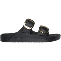 Schuhe Damen Pantoffel Skechers  Schwarz