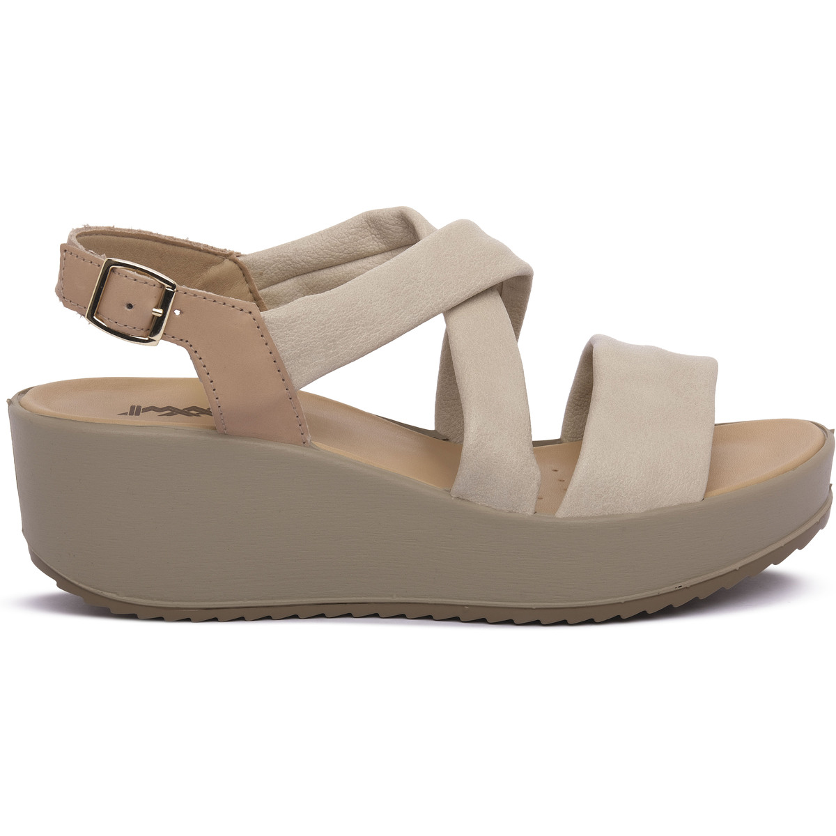 Schuhe Damen Sandalen / Sandaletten Imac CANDY Beige