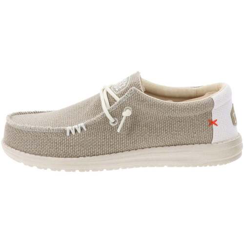 Schuhe Herren Slipper HEYDUDE HD40003 Beige