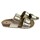 Schuhe Damen Multisportschuhe Interbios INTER BIOS 7232 Platin Damen Sandale Silbern