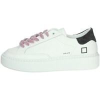 Schuhe Damen Sneaker High Date W411-SF-SR-WY Weiss