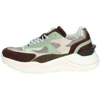 Schuhe Damen Sneaker High Date W411-FG-DR-MD Braun