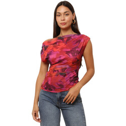 Kleidung Damen Tops / Blusen La Modeuse 75227_P177688 Rosa