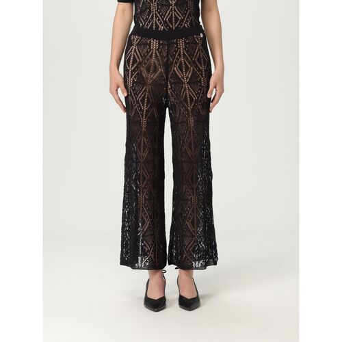 Kleidung Damen Hosen Liu Jo WA5341MS007 22222 Schwarz