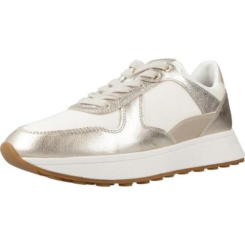 Schuhe Damen Sneaker Geox D AMABEL Gold