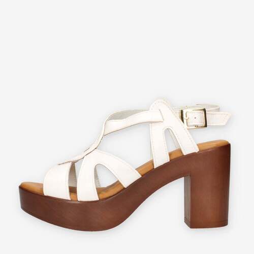 Schuhe Damen Sandalen / Sandaletten Talea 215-CRUST-BIANCO Weiss