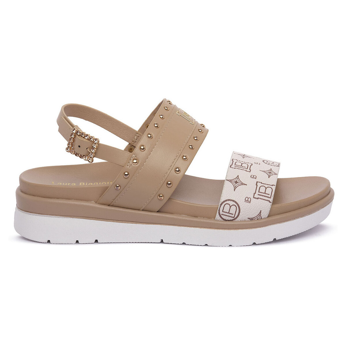 Schuhe Damen Sandalen / Sandaletten Laura Biagiotti CALF NUDE Rosa