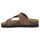 Schuhe Damen Zehensandalen Bioline 3908 TORTORA INGRASSATO Beige