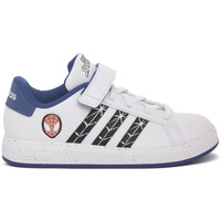 Schuhe Jungen Multisportschuhe adidas Originals GRAND COURT SPIDER Weiss