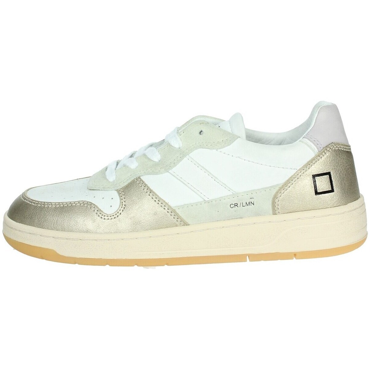 Schuhe Damen Sneaker High Date W411-C2-LM-WM Weiss