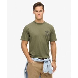 Kleidung Herren T-Shirts Superdry T-shirt à motif  Merchant Store Grün