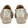Schuhe Damen Leinen-Pantoletten mit gefloch Replay Halbschuhe Gold