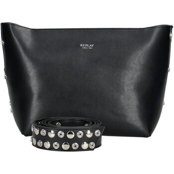 Taschen Damen Handtasche Replay Taschen Schwarz