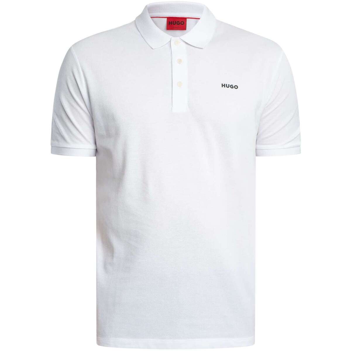 Kleidung Herren Polohemden BOSS Donos222 Poloshirt Weiss