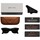 Uhren & Schmuck Herren Sonnenbrillen Ray-ban Polarisierte Meta Wayfarer-Sonnenbrille Schwarz