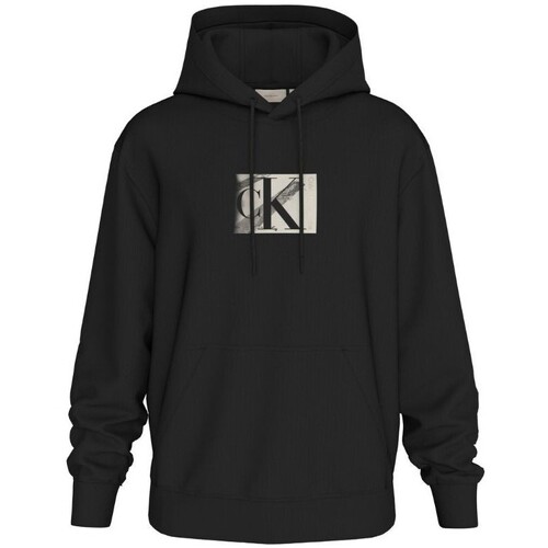Kleidung Herren Sweatshirts Calvin Klein Jeans J30J327118 Schwarz