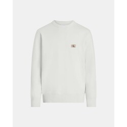 Kleidung Herren Sweatshirts Calvin Klein Jeans J30J327115 Weiss