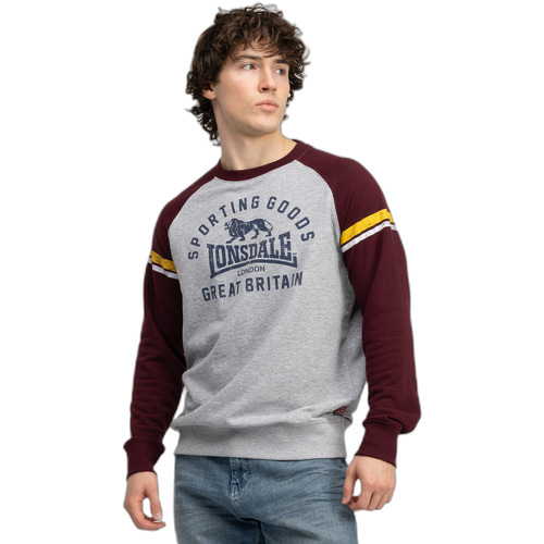 Kleidung Herren Sweatshirts Lonsdale Sweatshirt  Bregis Grau