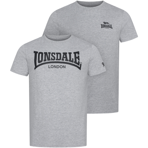 Kleidung Herren T-Shirts Lonsdale T-shirt  Piddinghoe Grau