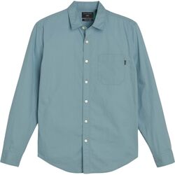 Kleidung Herren Langärmelige Hemden Dockers Chemise  Casual Blau