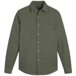 Kleidung Herren Langärmelige Hemden Dockers Chemise slim  Original Grün