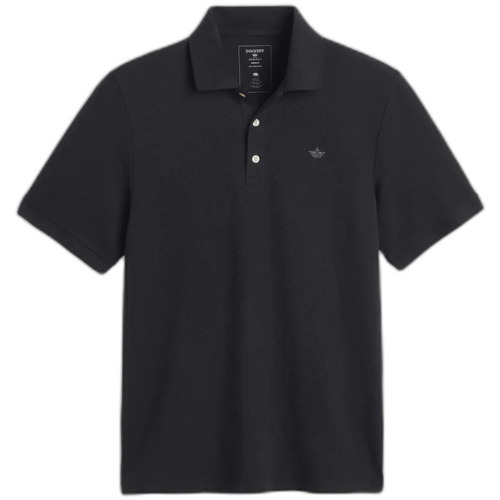 Kleidung Herren Polohemden Dockers Polo  T2 Coolmax Schwarz