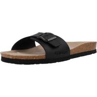 Schuhe Damen Sandalen / Sandaletten Genuins TORONTO Schwarz