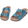 Schuhe Damen Sandalen / Sandaletten Interbios KOMFORTABLE  SANDAL 7206-MM Blau