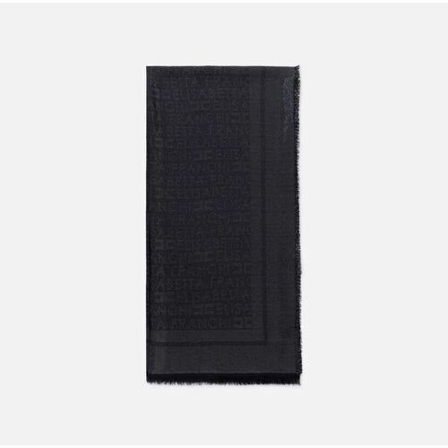 Accessoires Damen Schal Elisabetta Franchi SC01F51E3-110 Schwarz