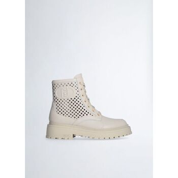 Schuhe Damen Klassische Stiefel Liu Jo RUMI 31 SA5023 PX246-S3625 Beige
