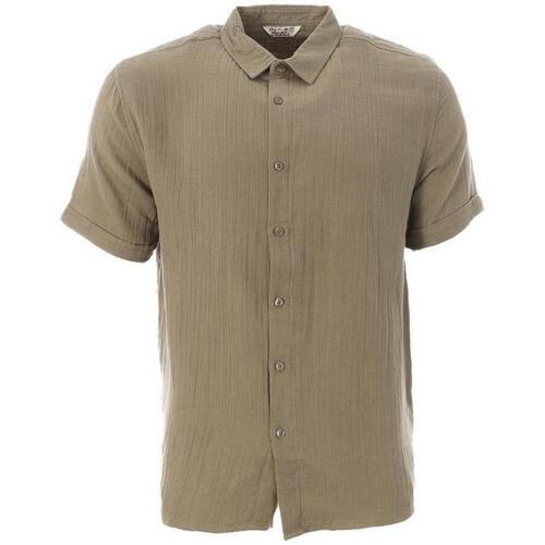 Kleidung Herren Kurzärmelige Hemden Rms 26 RM-10055-H-KAK Grün