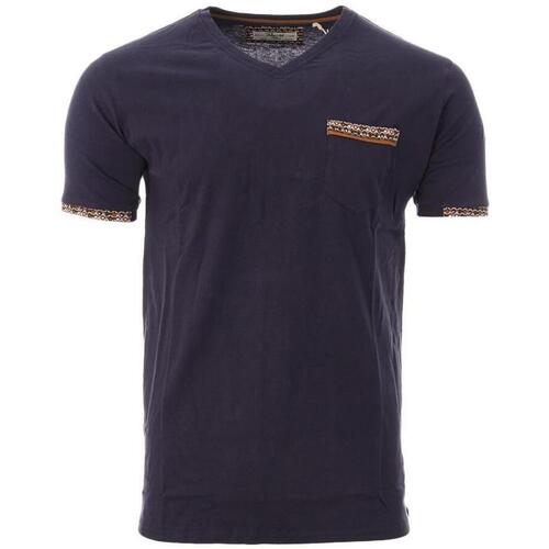 Kleidung Herren T-Shirts & Poloshirts Rms 26 RM-91277 -MAR Blau