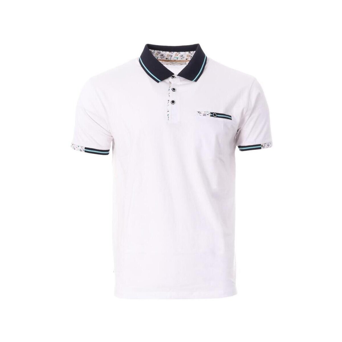 Kleidung Herren T-Shirts & Poloshirts Rms 26 RM-91301-BLA Weiss