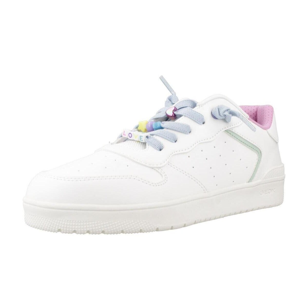 Schuhe Mädchen Sneaker Geox J WASHIBA GIRL Weiss