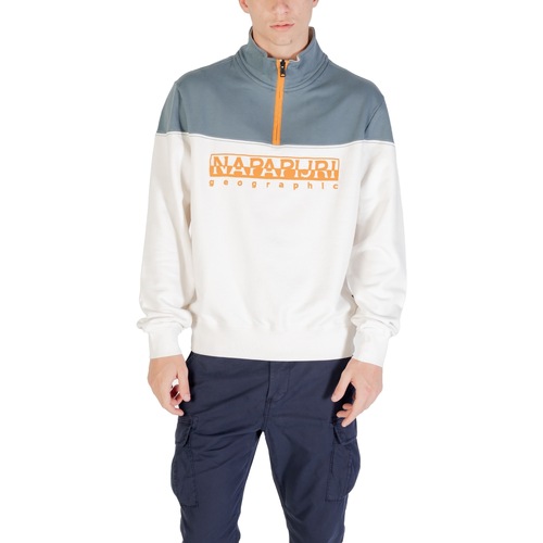 Kleidung Herren Sweatshirts Napapijri B-SATURNIA HZ NP0A4ICH Weiss