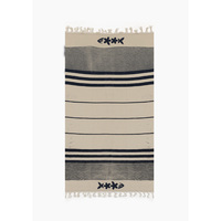 Home Damen Strandtuch F * * K 92882 Beige