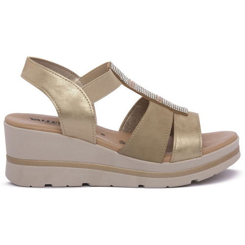 Schuhe Damen Sandalen / Sandaletten Valleverde PLATINO Grau